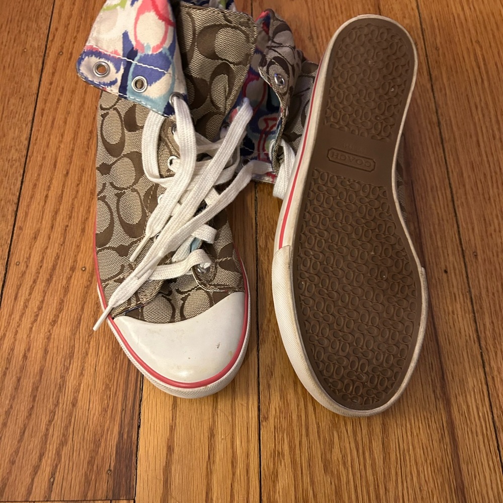 Coach High Tops - Picture 2 of 2
